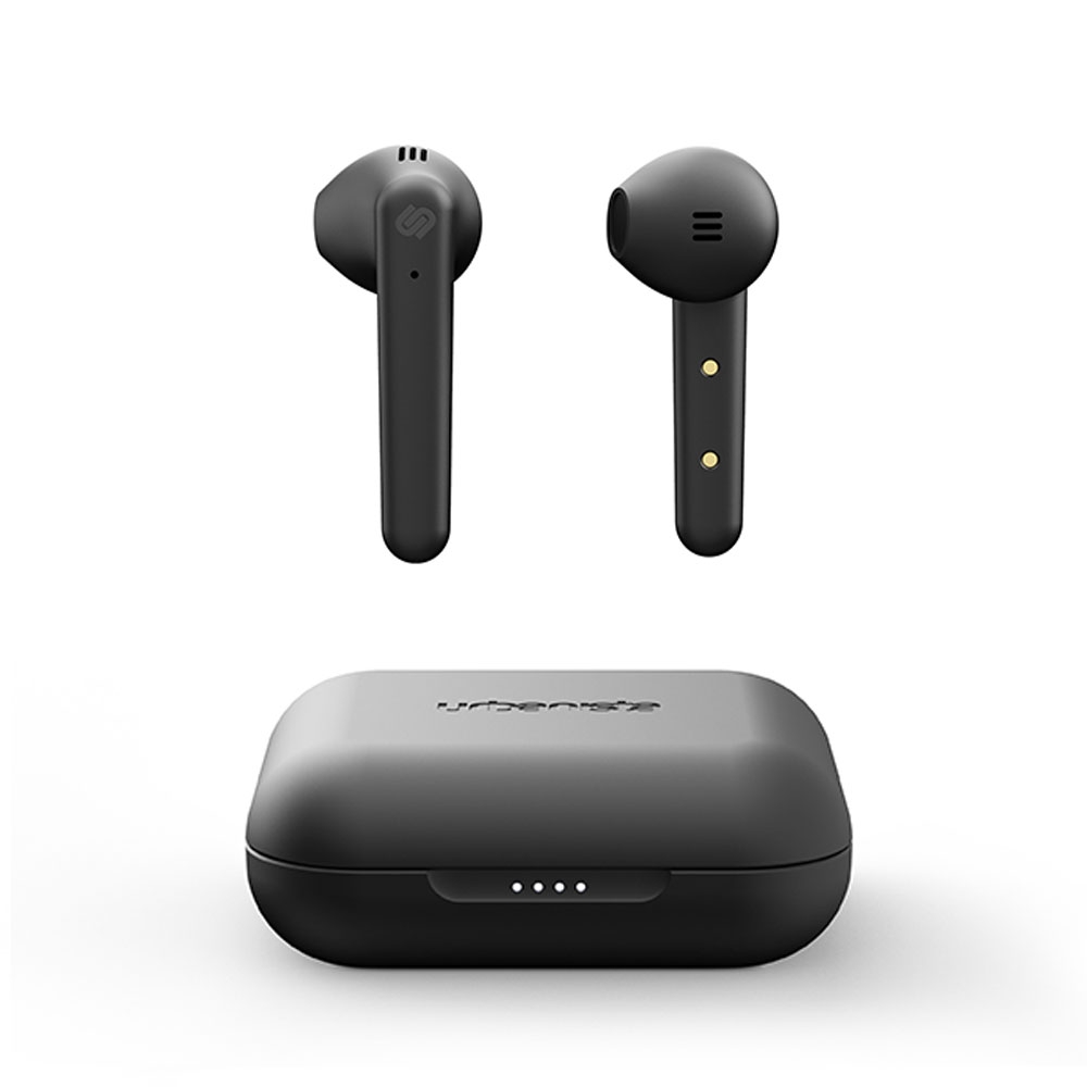 Image of Urbanista - Stockholm Plus Kabellose Bluetooth 5.0 In-Ear Kopfhörer Headset mit Voice Control + Lade Case - Schwarz bei Apfelkiste.ch