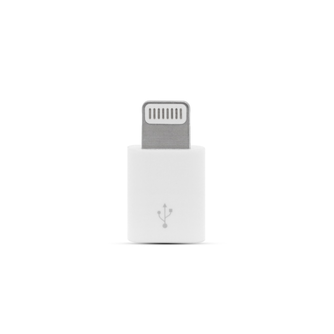 Image of Apple - Lightning auf Micro USB Adapter (MD820ZM/A) für Apple Geräte - Weiss bei Apfelkiste.ch