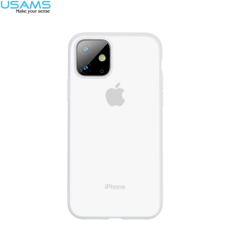 iPhone 11 Ultra Thin Kunststoff Hülle Gentle Series 0.3 mm - Weiss (Transparent)