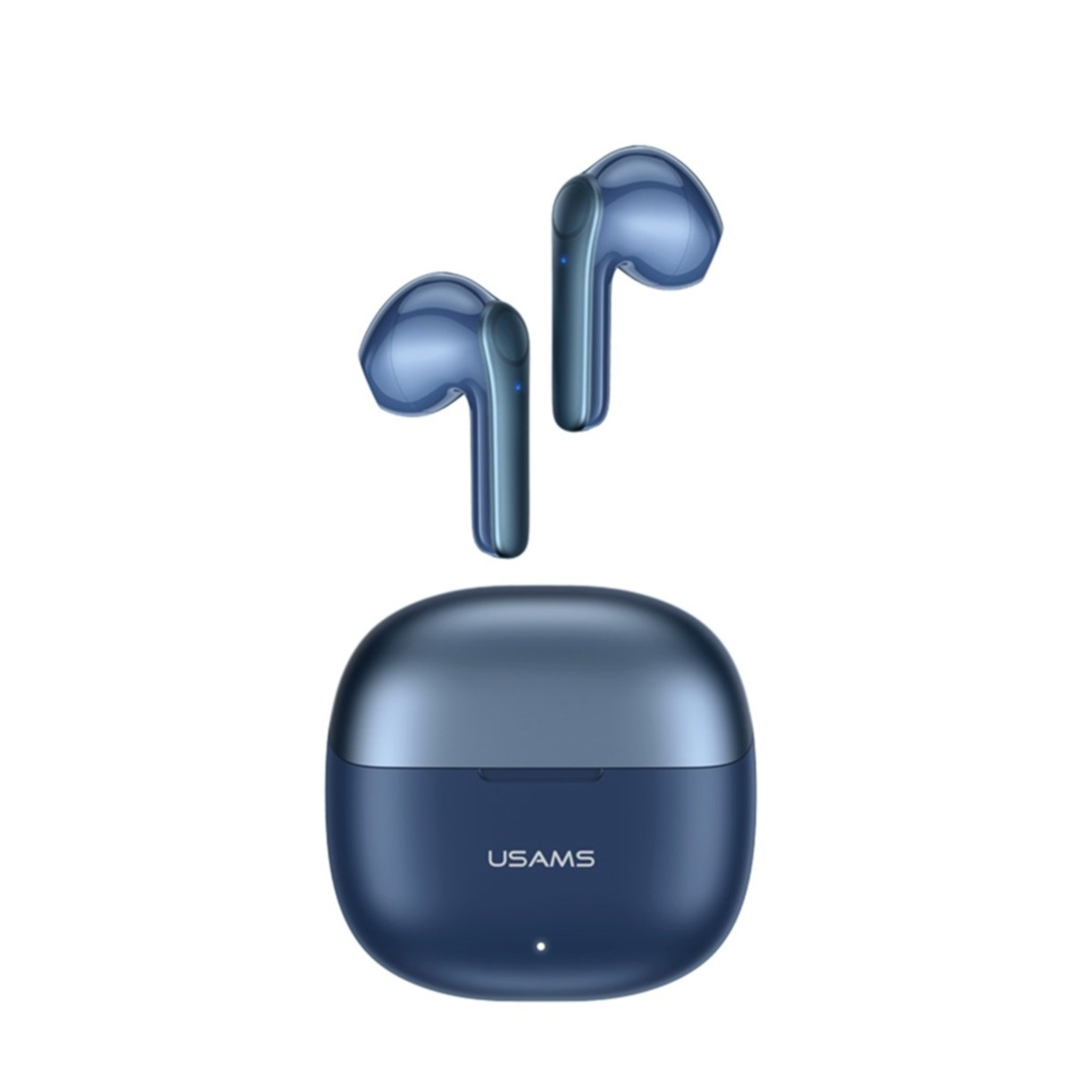 Image of USAMS - XH09 TWS Bluetooth 5.1 In-Ear Kopfhörer Headset + Lade Case (300mAh) - Blau bei Apfelkiste.ch