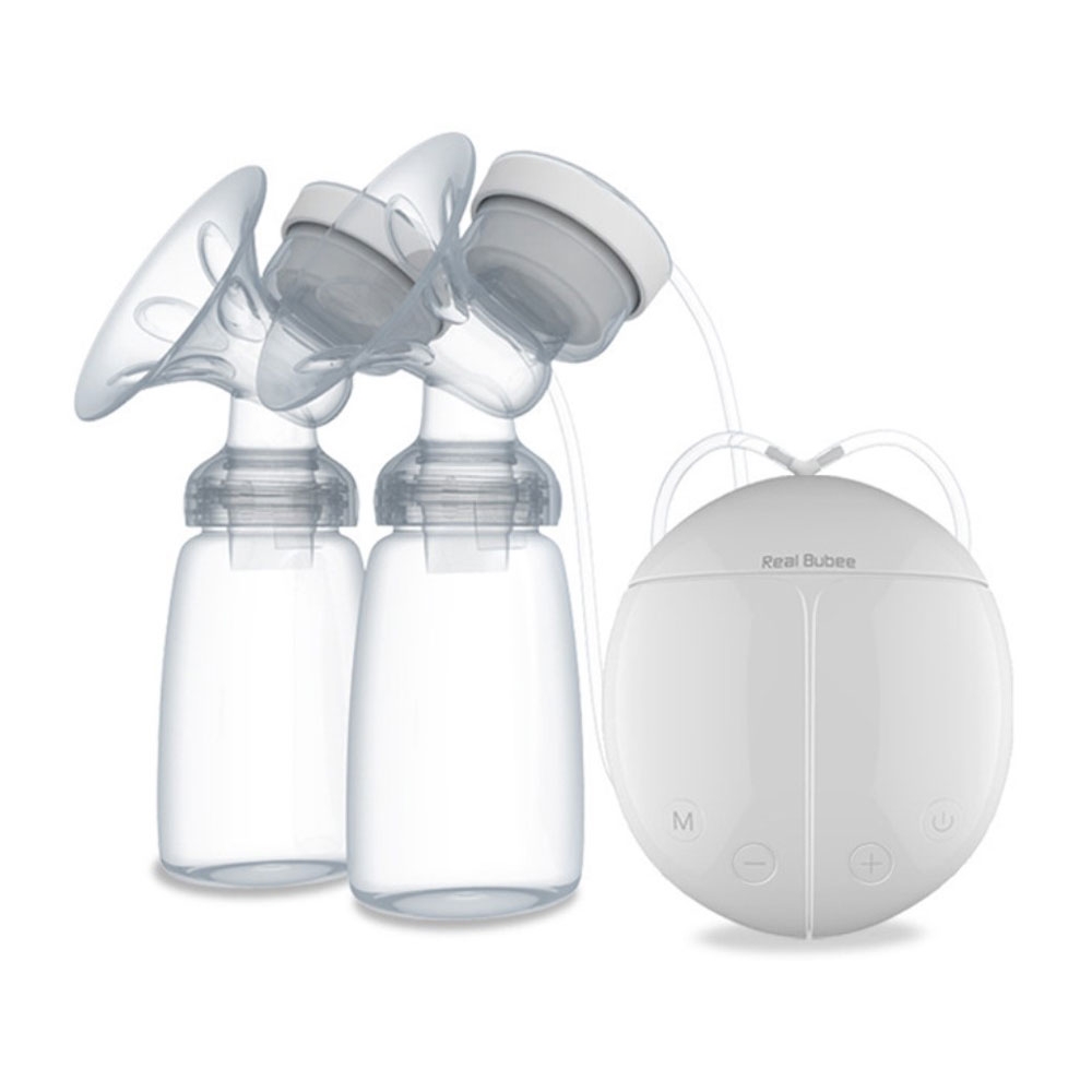 Image of USB Baby Mutter Milchpumpe Elektrische Dual Brustpumpe zum Stillen - Weiss bei Apfelkiste.ch