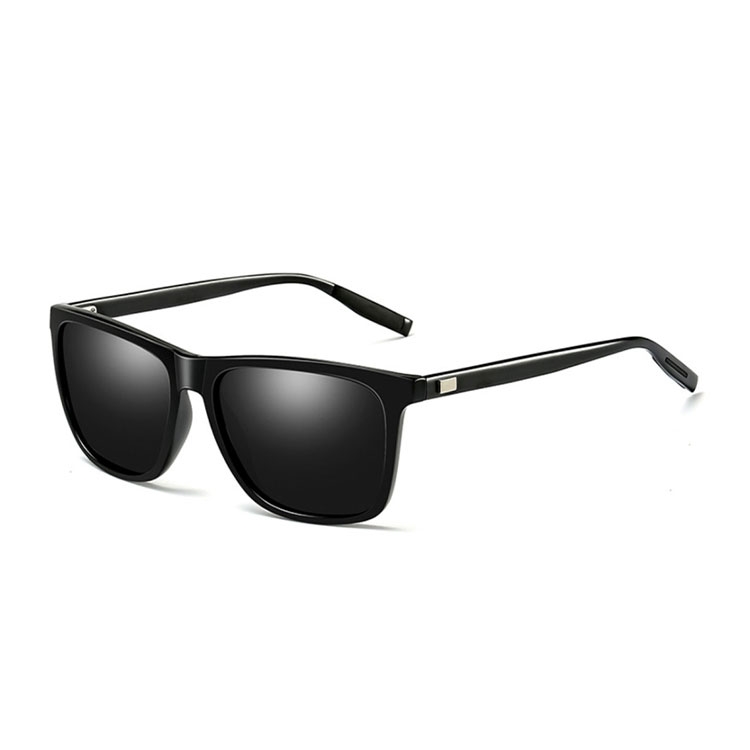 Image of UV400 Sonnenbrille Sport Look für Männer - Schwarz (Eckig) bei Apfelkiste.ch