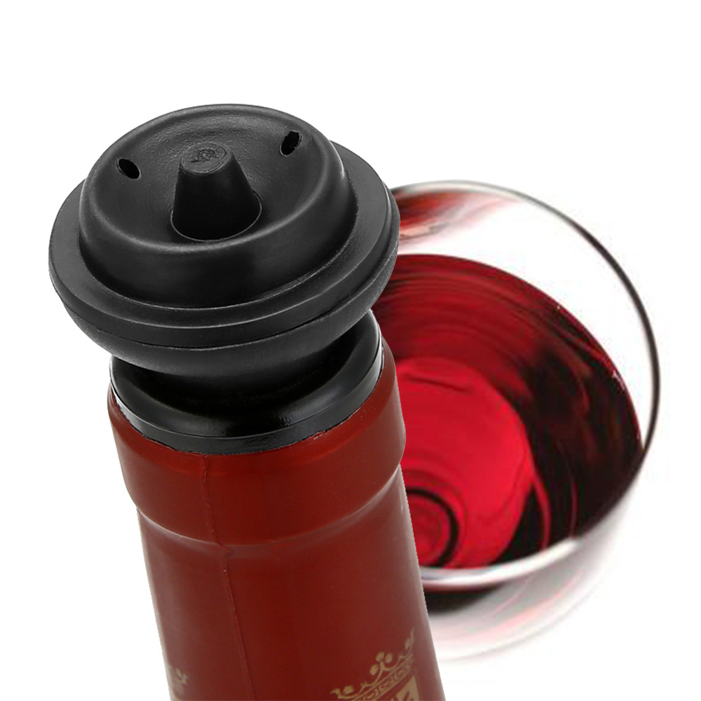 Blumtal Verschlussstopfen Wein Vakuumpumpe mit 4 Stopfen - Weinverschluss  für Lange Haltbarkeit, (4-tlg)