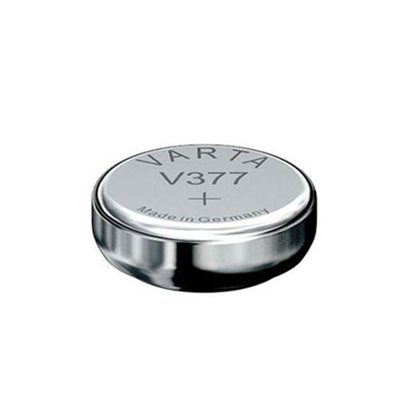 Image of Varta - (10er Set) 1.5 Volt Silberoxid Batterie Knopfzelle V377 (SR 66 / SR 626 SW / LR66 / LR626 / G4 / AG4) bei Apfelkiste.ch