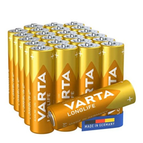 Image of Varta - 24er Pack Longlife AA Batterie LR6 Alkaline 1.5V bei Apfelkiste.ch
