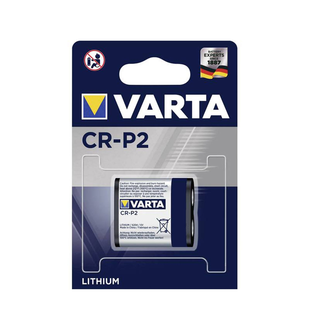 Image of Varta - 6 Volt Lithium Foto Batterie CR-P2 / EL223AP / K223LA / RLP2 / DL223A 1450mAh bei Apfelkiste.ch