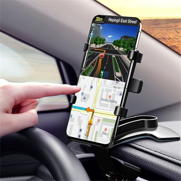 Kaufe 360°Auto-Rückspiegel-Halterung für 4,0–6,1-Zoll-Telefone,  GPS-Navigationshalterung, SmartPhone-Halter, verstellbare Unterstützung