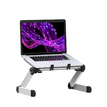 Image of Verstellbare Halterung Alu Ständer für Laptop / MacBook (bis 15") - Silber bei Apfelkiste.ch