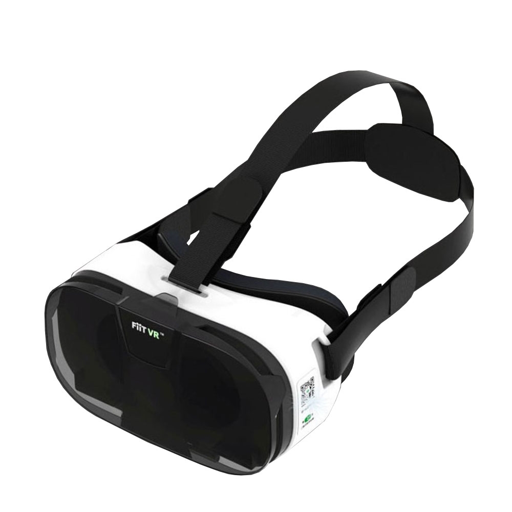 Image of Universal Virtual Reality VR Box 3D Brille (4.7 - 6.5 Zoll) für Video Spiele / Filme (iOS/Android) - Weiss / Schwarz bei Apfelkiste.ch