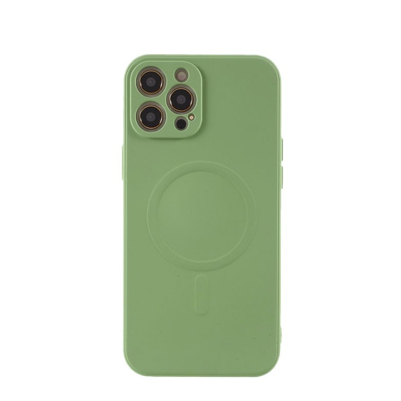 Image of iPhone 12 Pro MagSafe Gummi Case Hülle Kameraschutz - Grün bei Apfelkiste.ch