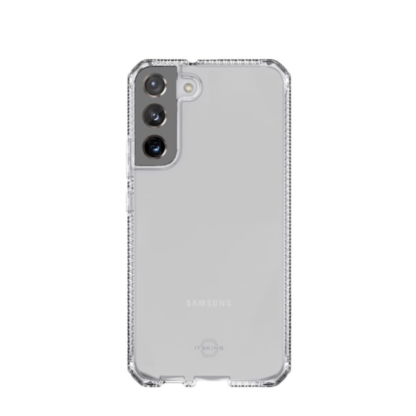 Image of ITSkins - Samsung Galaxy S22 5G Spectrum Clear Antimikrobielle Schutz Gummi Hülle (Fallschutz 3 Meter) - Transparent bei Apfelkiste.ch