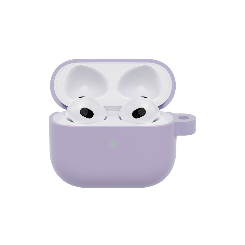 Image of Otterbox - AirPods (3. Generation) Hardcase Schutzhülle Abdeckung mit 360° Schutz + Karabinerhaken (77-87831) - Elixier Purple bei Apfelkiste.ch