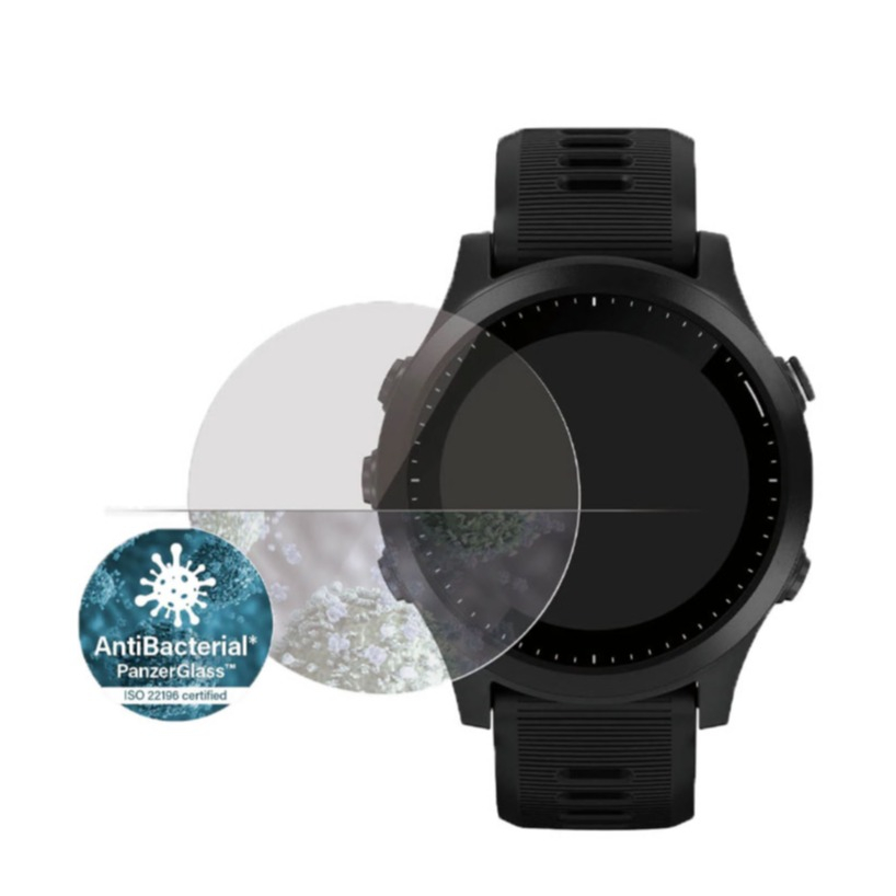 Image of PanzerGlass - Garmin Fenix 5S Plus Antibakterielle Panzer Glas Display mit 36mm Durchmesser (3608) bei Apfelkiste.ch
