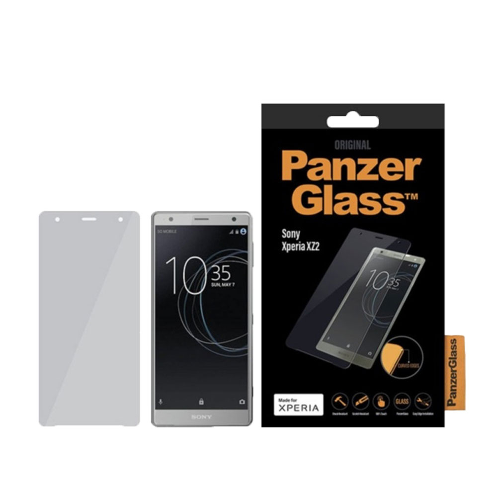 Image of PanzerGlass - Sony Xperia XZ2 Panzer Glas Display Schutz Case Friendly (7621) bei Apfelkiste.ch