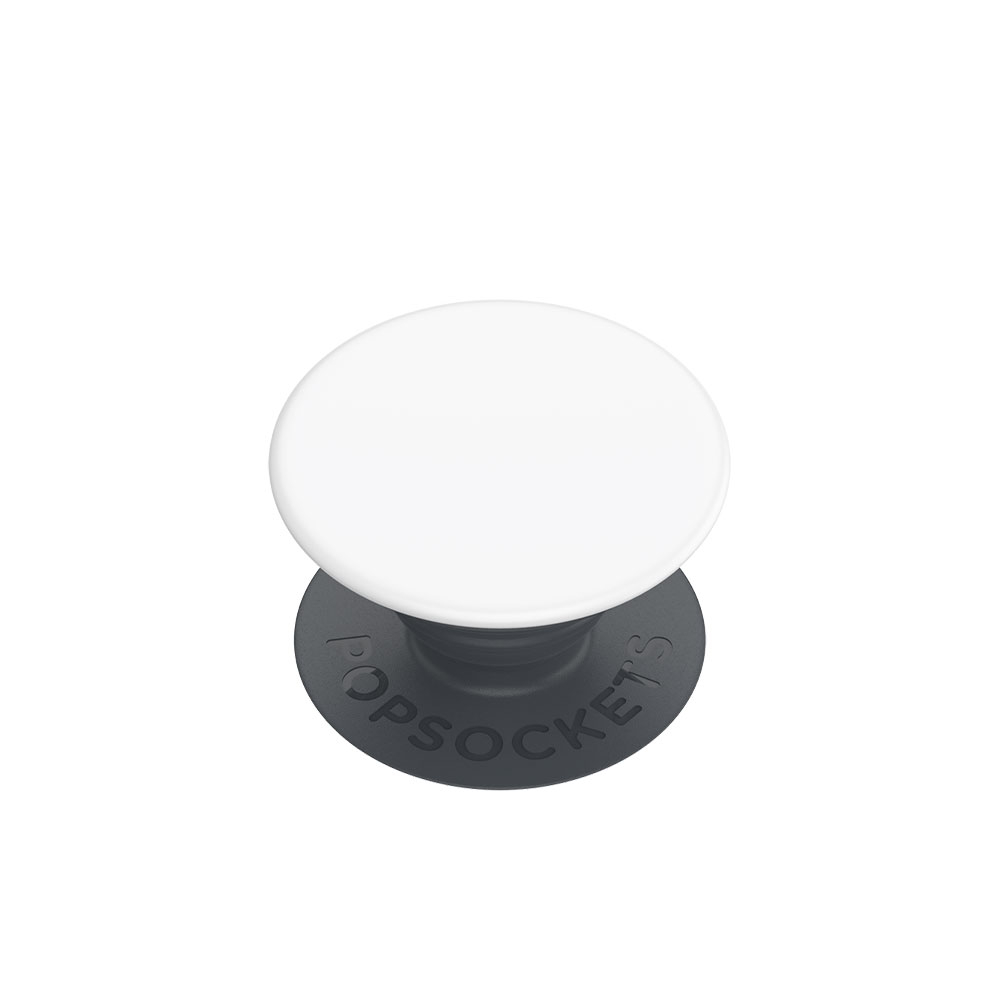 Image of PopSockets - PopGrip Basic Finger Griff Halterung für Smartphones / Tablets (804990) - Weiss bei Apfelkiste.ch