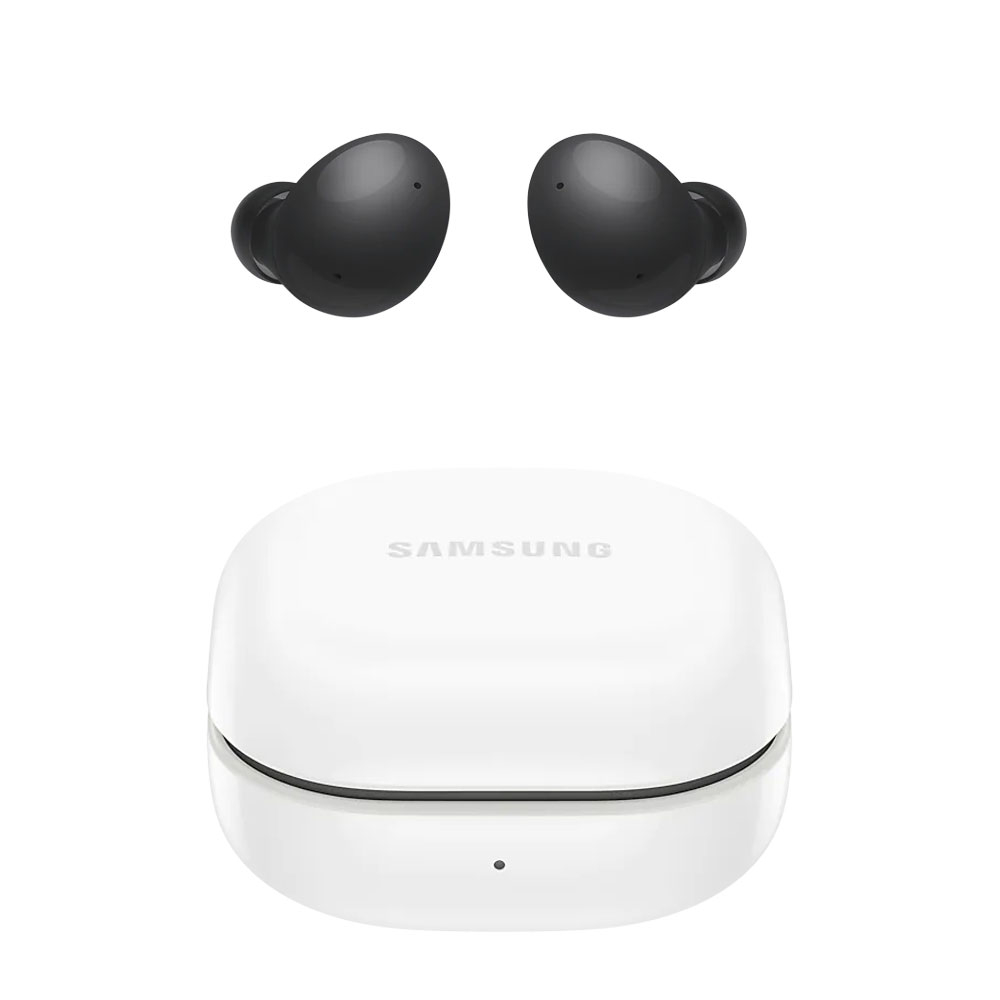 Image of Samsung - Galaxy Buds2 ANC Wireless Bluetooth Kopfhörer Headset + Qi Lade Case (SM-R177NZKAEUD) - Schwarz bei Apfelkiste.ch