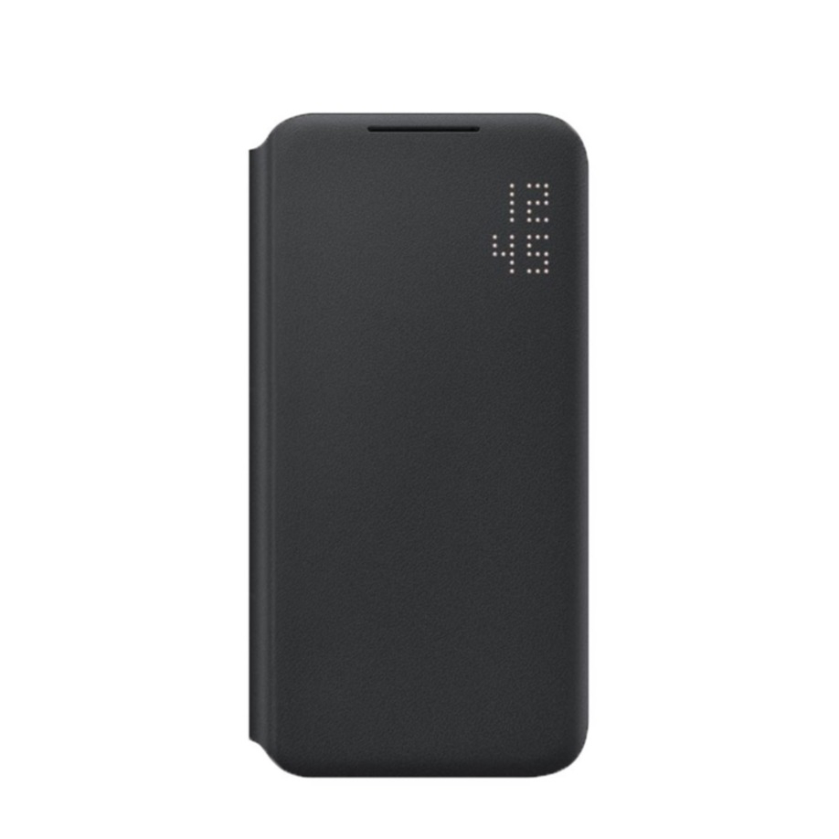 Image of Samsung - Galaxy S22 5G Antibakterielle Smart LED View Cover Tasche (EF-NS901PBEGEW) - Schwarz bei Apfelkiste.ch