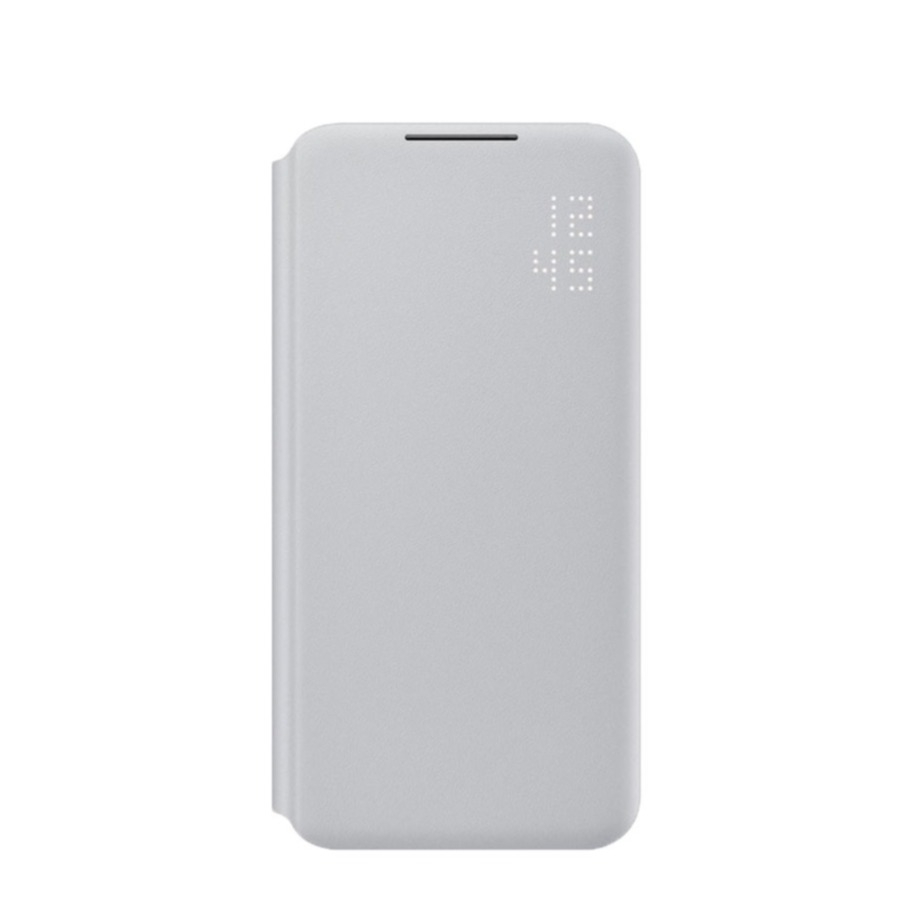 Image of Samsung - Galaxy S22+ Plus 5G Antibakterielle Smart LED View Cover Tasche (EF-NS906PJEGEW) - Grau bei Apfelkiste.ch