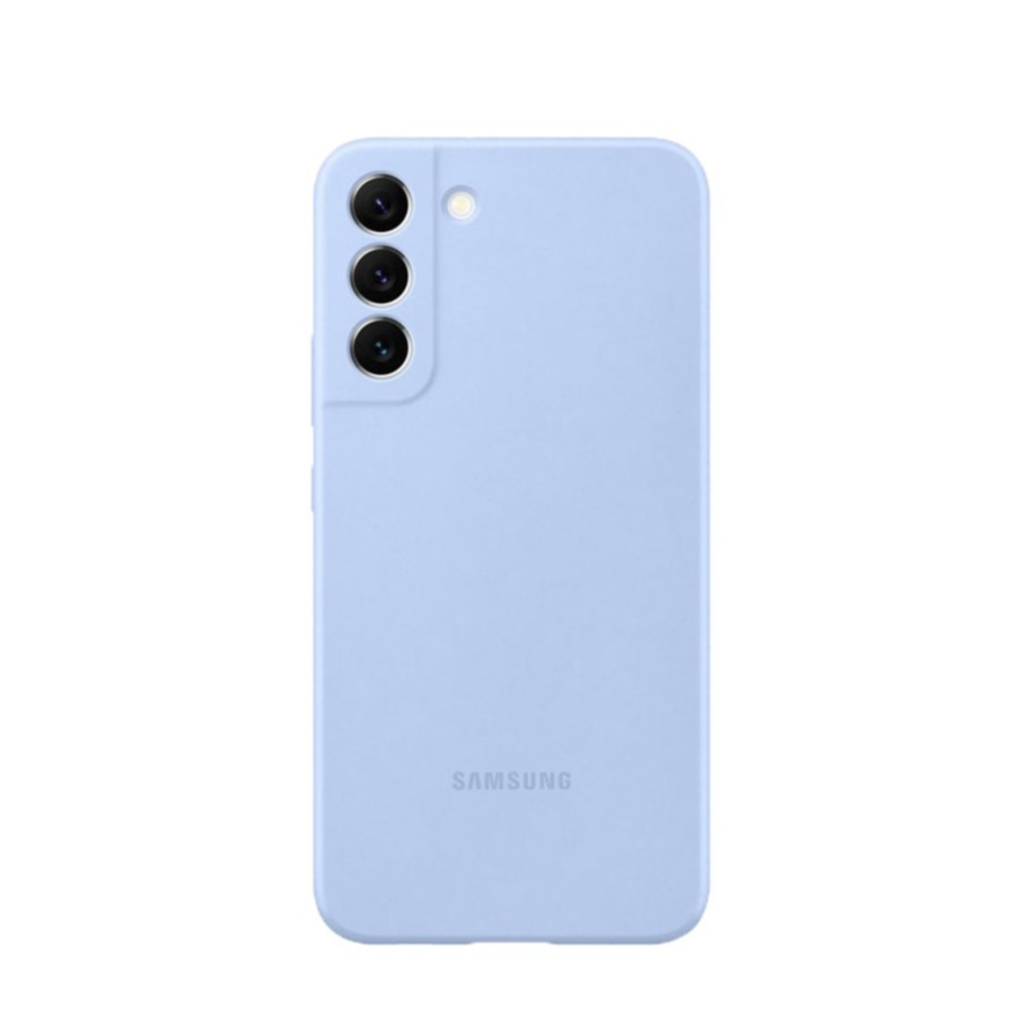 Image of Samsung - Galaxy S22+ Plus 5G Silikon Cover Hülle (EF-PS906TLEGWW) - Hellblau bei Apfelkiste.ch