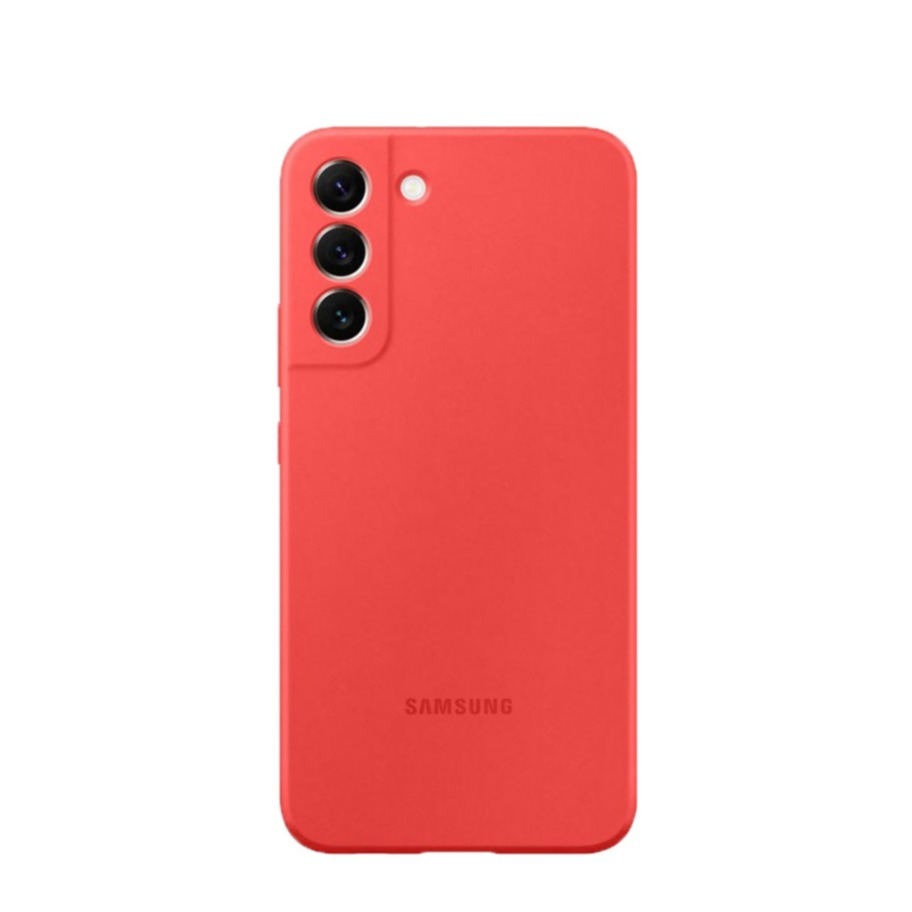 Image of Samsung - Galaxy S22+ Plus 5G Silikon Cover Hülle (EF-PS906TPEGWW) - Rot bei Apfelkiste.ch