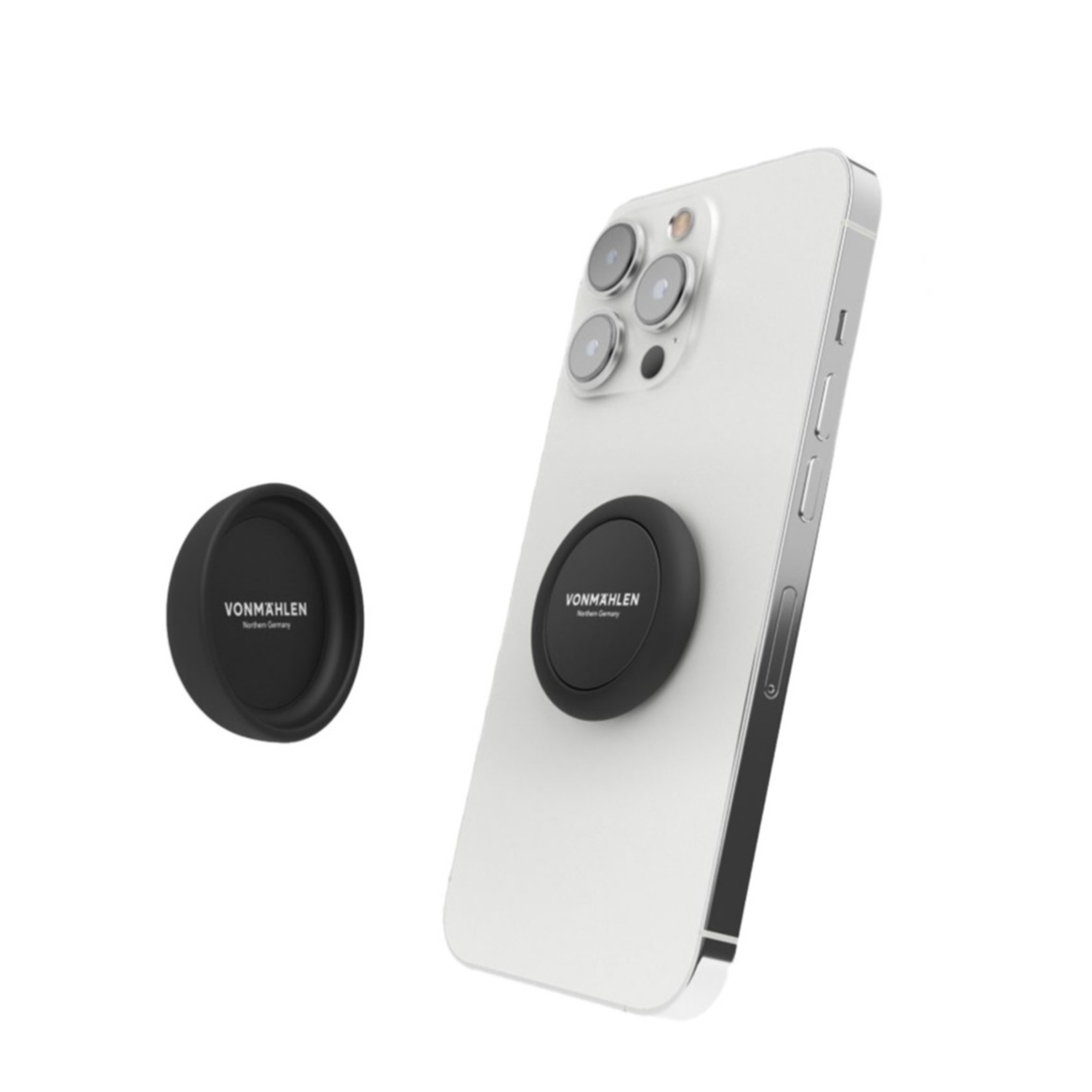 Image of Vonmählen - Backflip® Finger Griff Halterung (Austauschbarer Top) + Magnetischer Dot (BFD00029) - Black bei Apfelkiste.ch