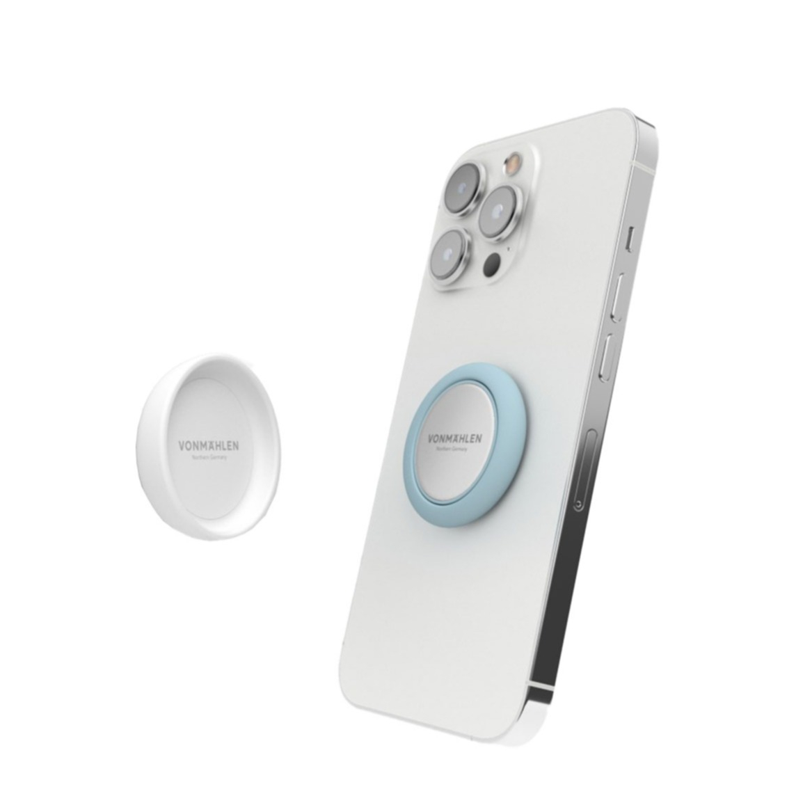 Image of Vonmählen - Backflip® Signature Finger Griff Halterung (Austauschbarer Top) + Magnetischer Dot (BFD00009) - Powder Blue bei Apfelkiste.ch