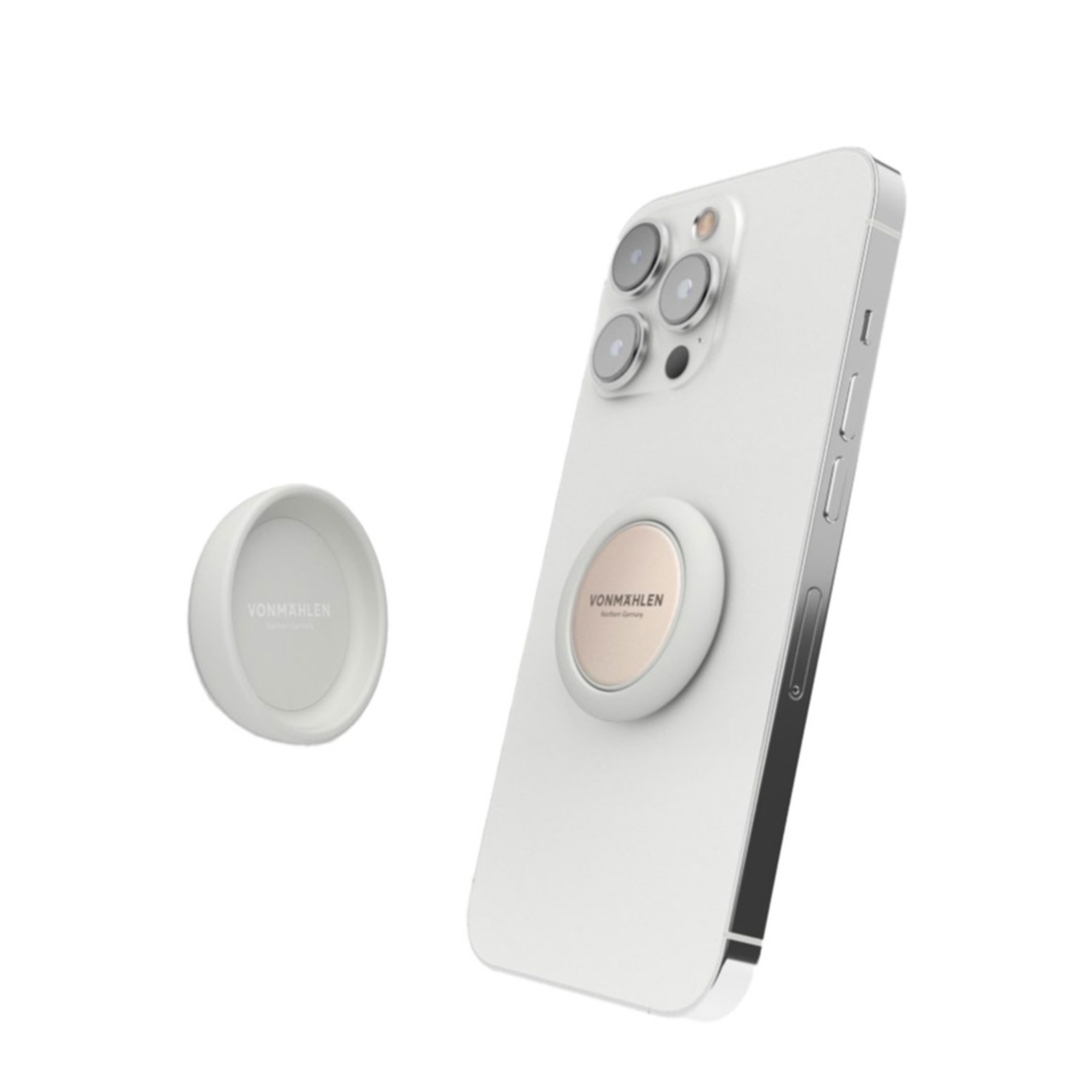Image of Vonmählen - Backflip® Signature Finger Griff Halterung (Austauschbarer Top) + Magnetischer Dot (BFD00003) - Roségold bei Apfelkiste.ch