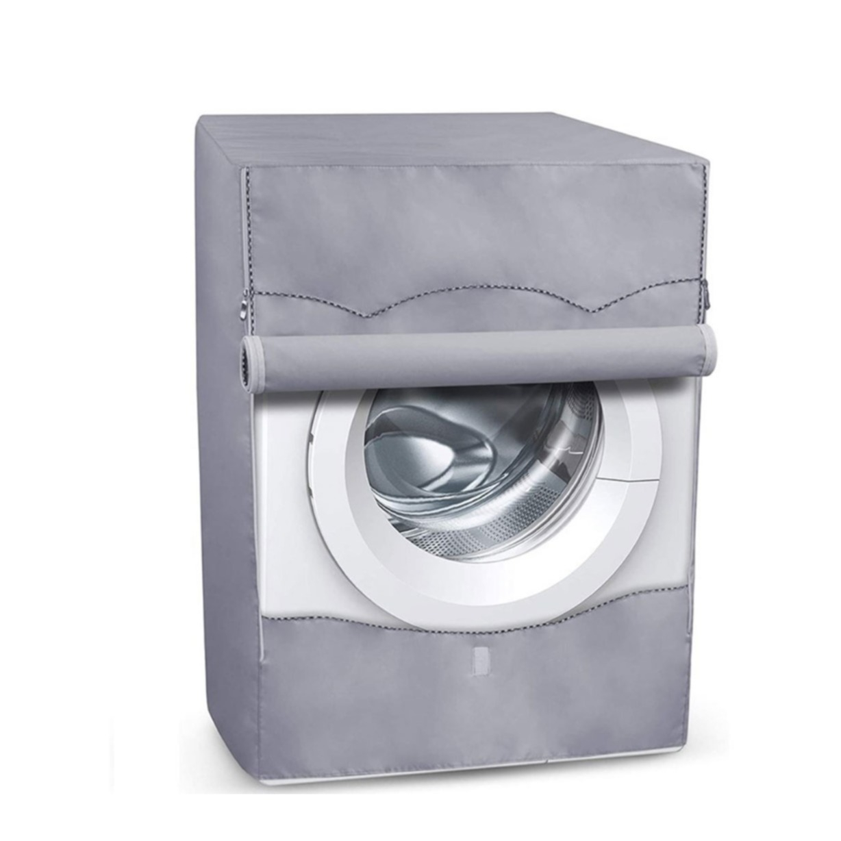 Image of (85x64x60cm) Waschmaschinen Abdeckung Abdeckplane - Silber bei Apfelkiste.ch