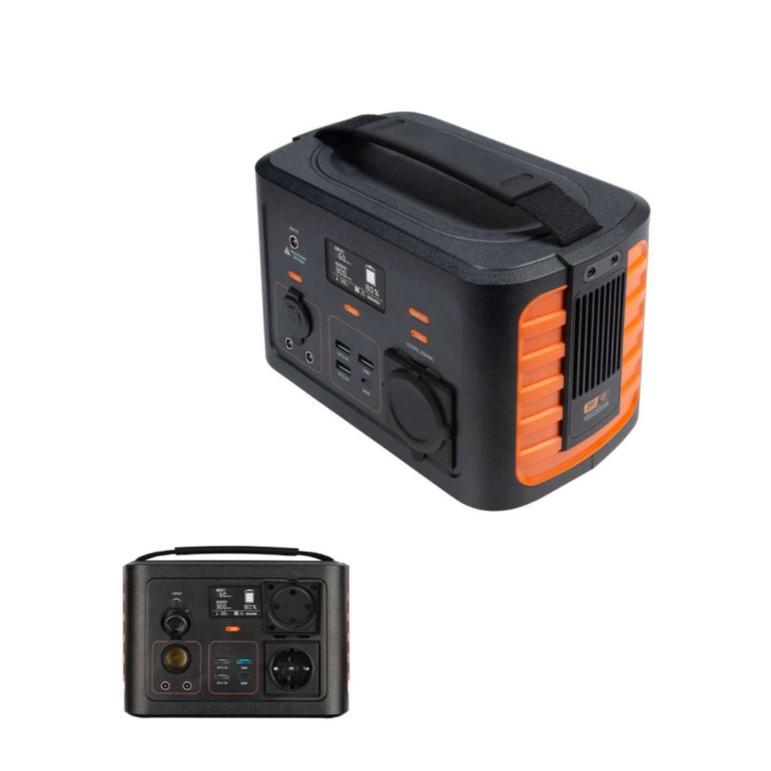 Image of Xtorm - PWB 78000 Power Station (300W) Power Bank Wechselstrom Steckdose - Schwarz / Orange bei Apfelkiste.ch