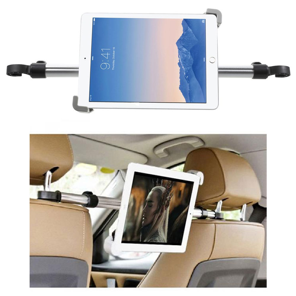 Kaufe Auto-Rücksitz-Telefonhalter, universelle teleskopische Drehung,  Handy-Halterung für Telefon/iPad, Auto-Kopfstützen-Telefonhalterung