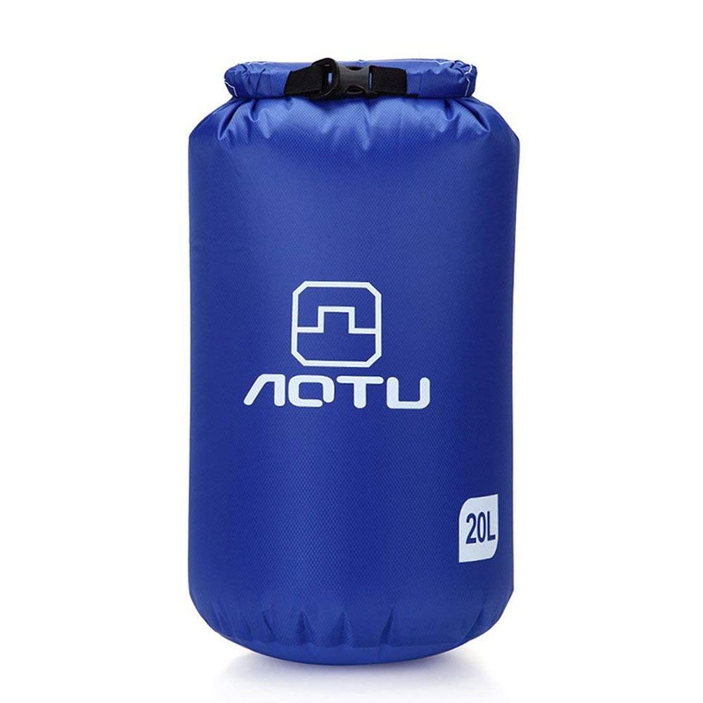 Image of (20L) Wasserfeste Tasche Beutel Dry Bag Packsack Schwimmsack - Blau bei Apfelkiste.ch