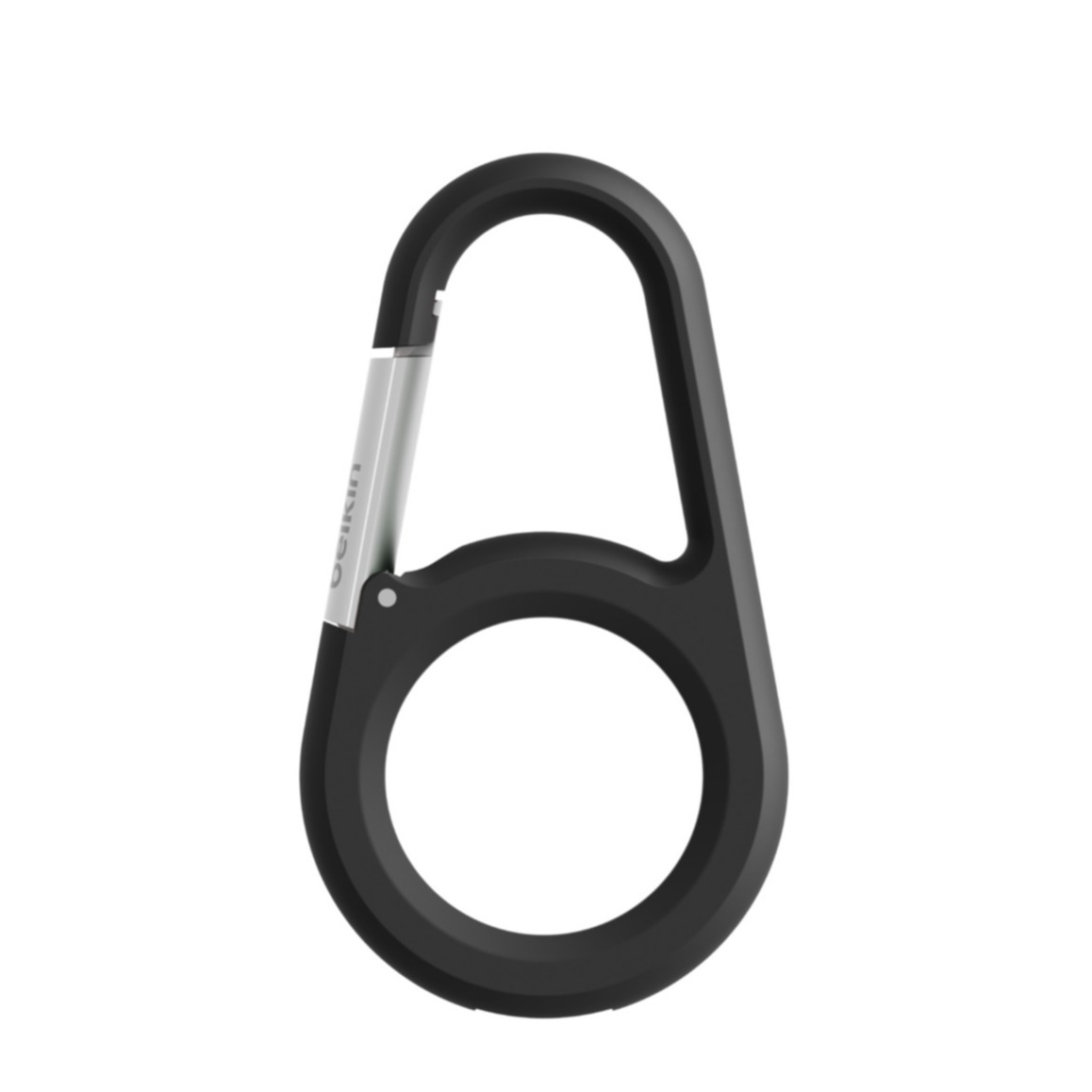 Image of Belkin - Apple AirTag Anhänger Hardcase Hülle Schlüsselanhänger mit Karabinerhaken (MSC008BTBK) - Schwarz bei Apfelkiste.ch