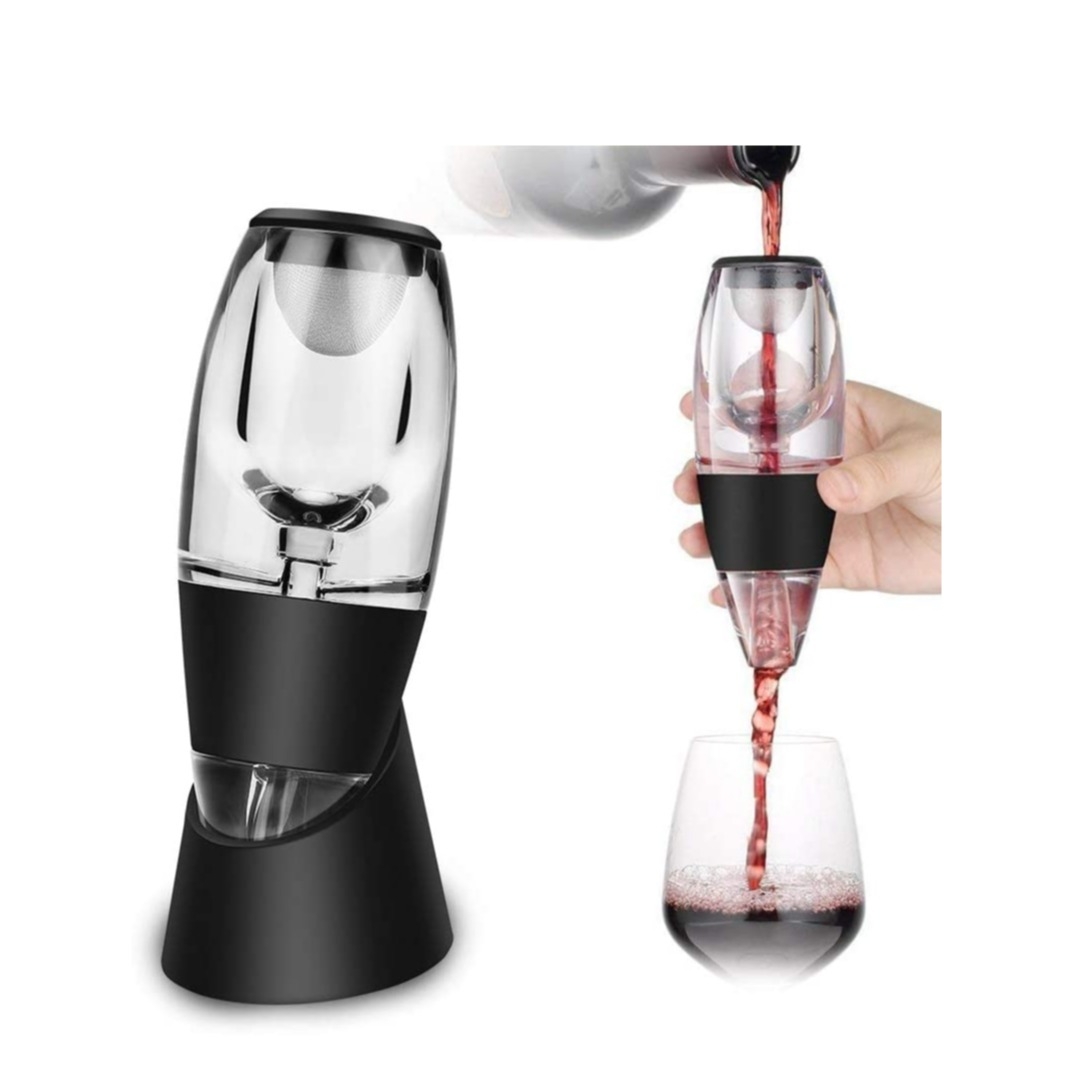 Blumtal Verschlussstopfen Wein Vakuumpumpe mit 4 Stopfen