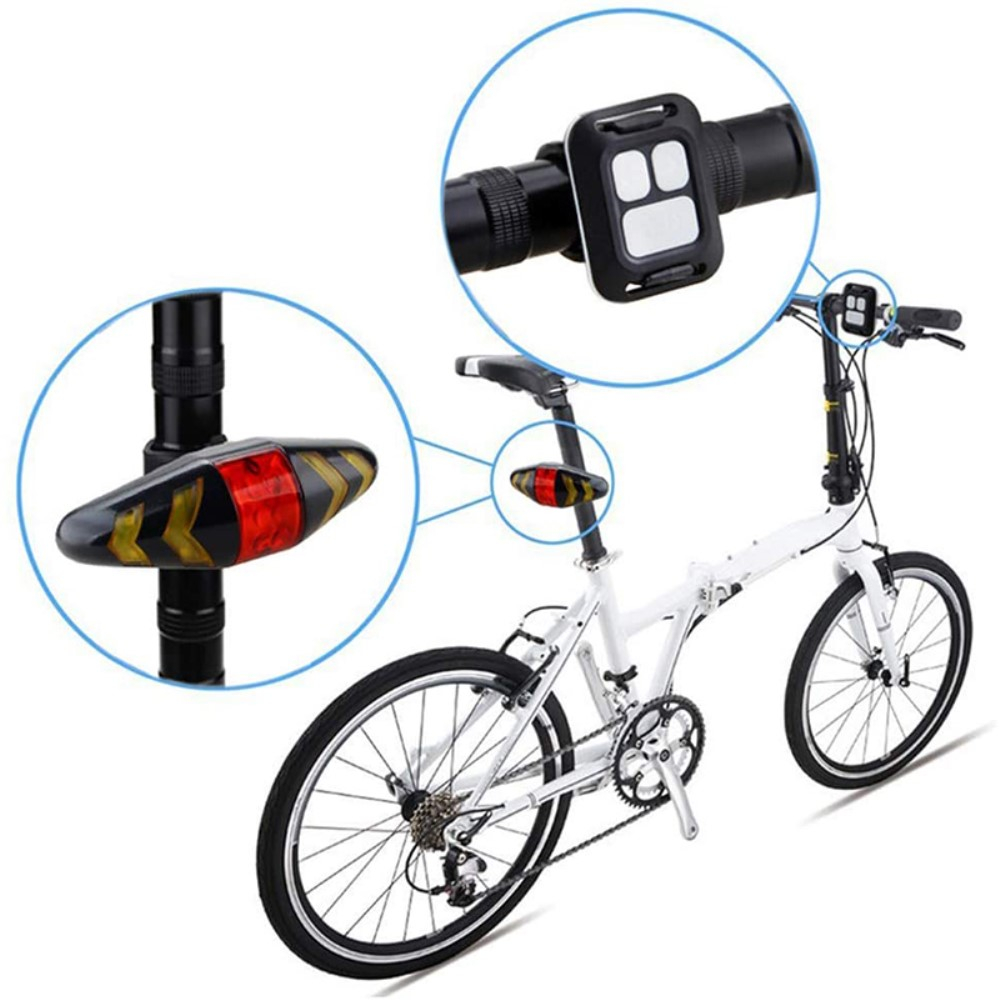 Kaufe Elecpow Fahrrad-Alarm-Rücklicht, Diebstahlschutz, USB  wiederaufladbar, wasserdicht, Fahrrad-Rücklicht, Blinker, Warnung,  Bremslicht