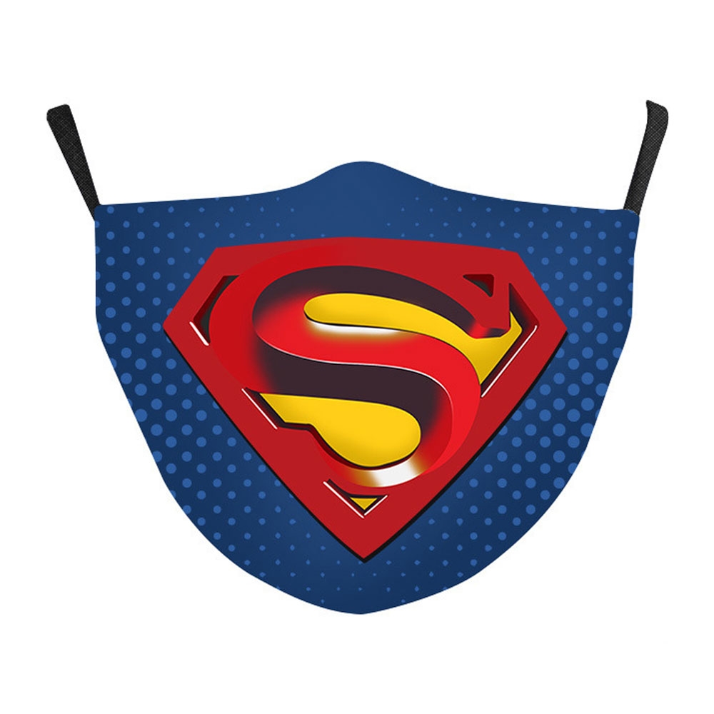 Image of Wiederverwendbare Stoff Mundschutz Hygiene Atemschutzmaske Staubschutzmaske (Grössenverstellbar) - Held bei Apfelkiste.ch