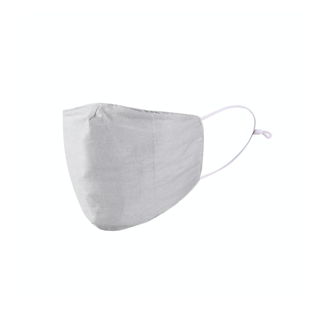 Image of Wiederverwendbare Stoff Mundschutz Hygiene Atemschutzmaske Staubschutzmaske (Grössenverstellbar) - Grau bei Apfelkiste.ch