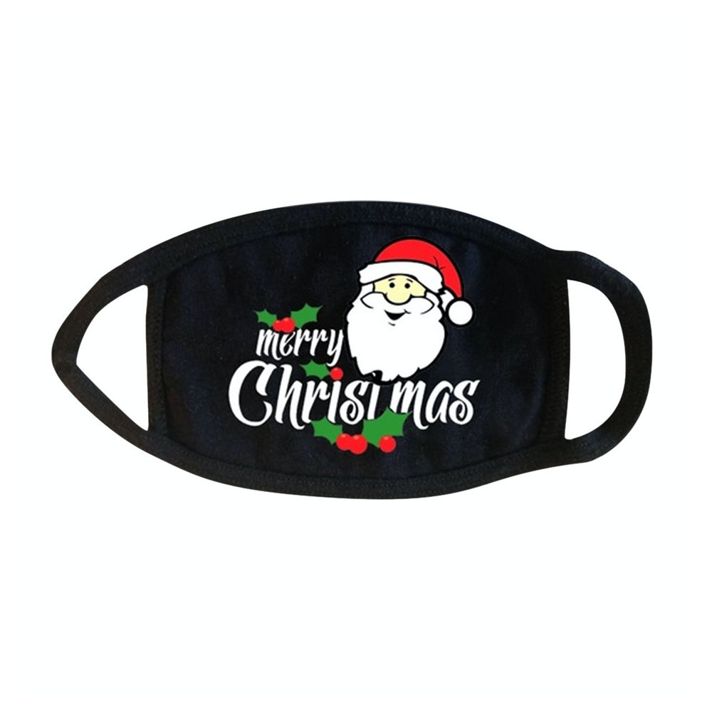 Image of Wiederverwendbare Stoff Mundschutz Hygiene Atemschutzmaske Staubschutzmaske - Merry Christmas bei Apfelkiste.ch