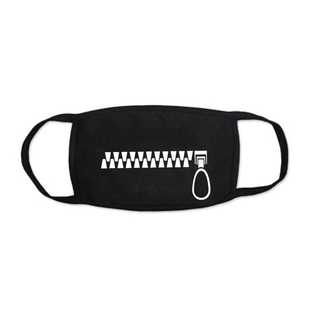 Image of Wiederverwendbare Stoff Mundschutz Hygiene Atemschutzmaske Staubschutzmaske - Reissverschluss bei Apfelkiste.ch