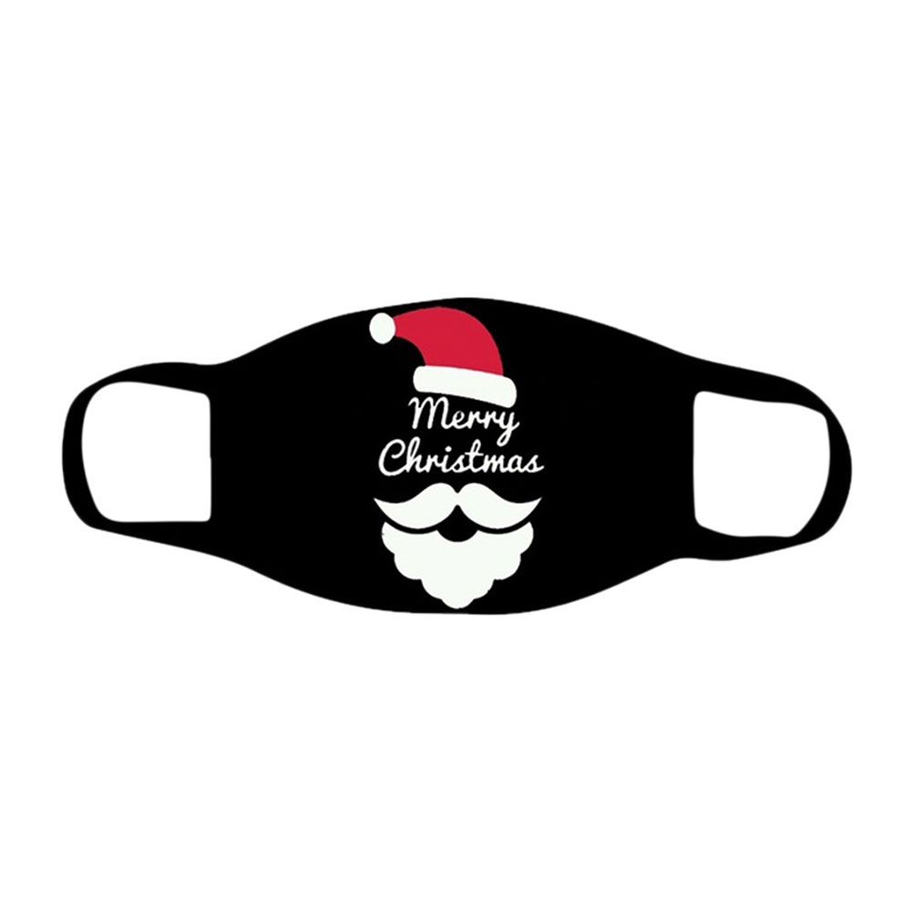 Image of Wiederverwendbare Stoff Mundschutz Hygiene Atemschutzmaske Staubschutzmaske - Santa Christmas bei Apfelkiste.ch