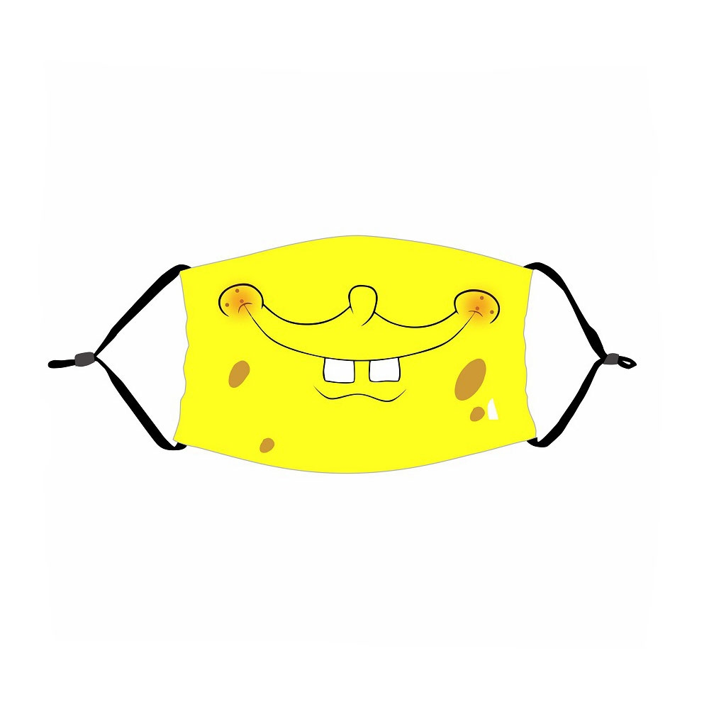 Image of Wiederverwendbare Stoff Mundschutz Hygiene Atemschutzmaske Staubschutzmaske (Grössenverstellbar) - Schwamm bei Apfelkiste.ch