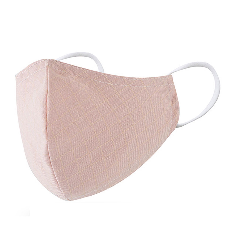 Image of Wiederverwendbare Stoff Mundschutz Hygiene Atemschutzmaske Staubschutzmaske (Grössenverstellbar) - Rosa bei Apfelkiste.ch