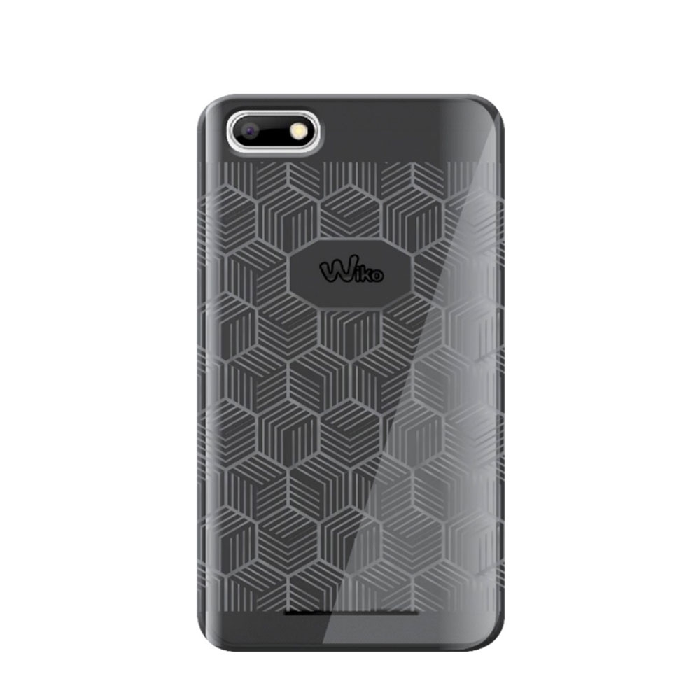 Image of Wiko - Lenny 3 Protective Case Silikon Hülle (WKPRCOBK3702) + Tempered Glass - Transparent / Schwarz bei Apfelkiste.ch