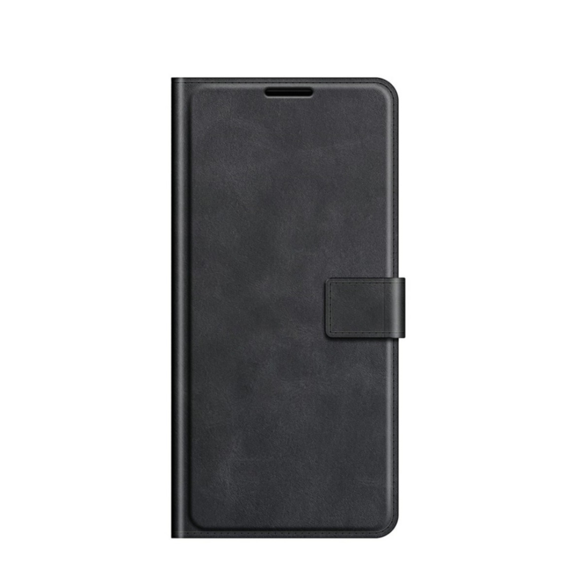 Image of Wiko Power U30 Vintage Leder Tasche Flip Cover Fashion Design - Schwarz bei Apfelkiste.ch