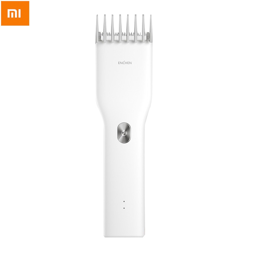 Enchen Elektrische Fast Charge USB Reise Haarschneider Maschine Akku Rasierapparat Barttrimmer (0.7-21mm) - Weiss