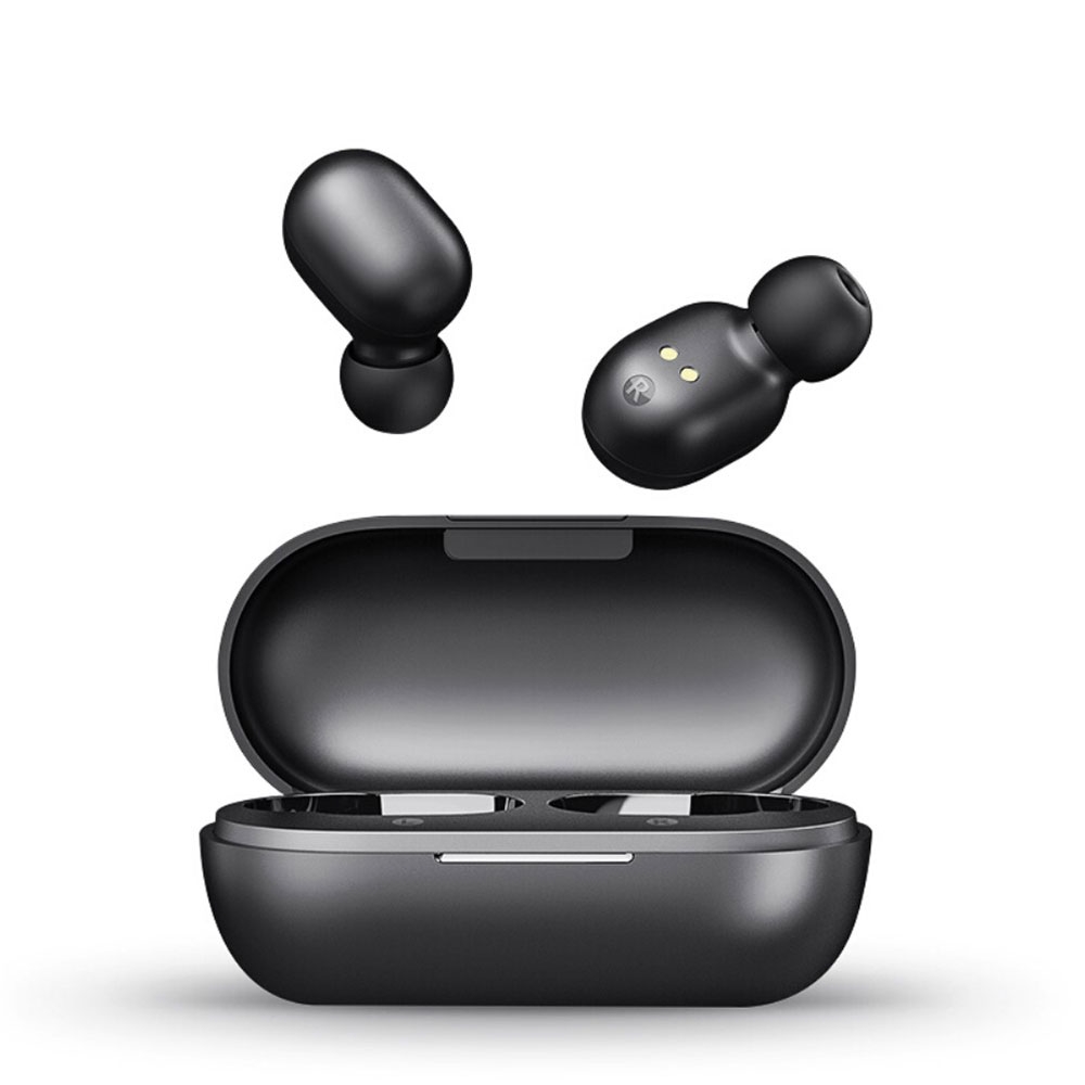 Image of Haylou (by Xiaomi*) - GT1 Bluetooth 5.0 In-Ear Kopfhörer Headset mit Noise Cancelling (NC) + Ladecase - Schwarz bei Apfelkiste.ch