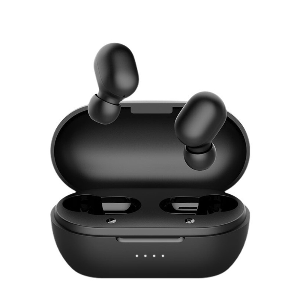 Image of Haylou (by Xiaomi*) - GT1 Pro IPX5 Bluetooth 5.0 AAC In-Ear Kopfhörer Headset mit Noise Cancelling + Ladecase mit Ladeanzeige - Schwarz bei Apfelkiste.ch