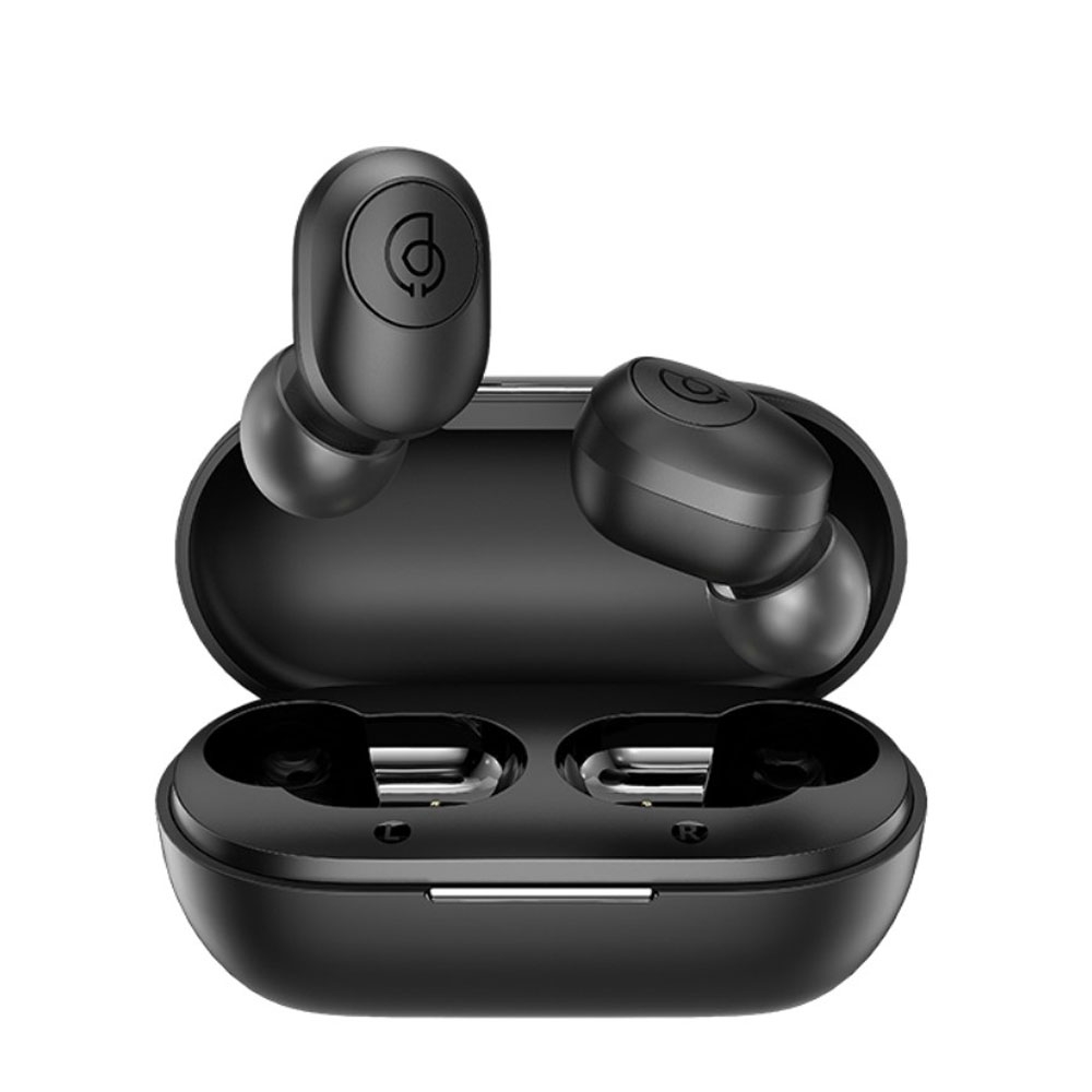 Image of Haylou (by Xiaomi*) - GT2S TWS Stereo Bluetooth 5.0 In-Ear Kopfhörer Headset mit Ladecase (310mA) - Schwarz bei Apfelkiste.ch