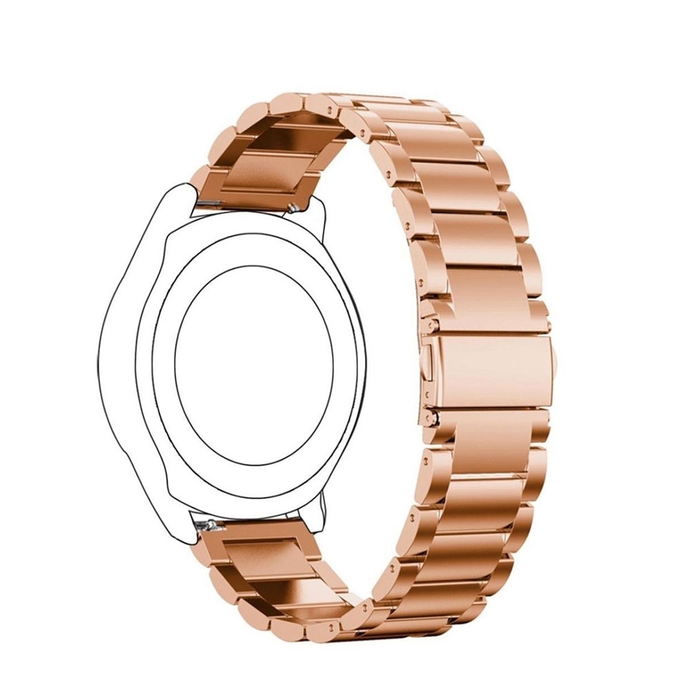 Image of Amazfit Bip S / Amazfit GTS / Amazfit Bip Lite Edelstahl Armband - Roségold bei Apfelkiste.ch