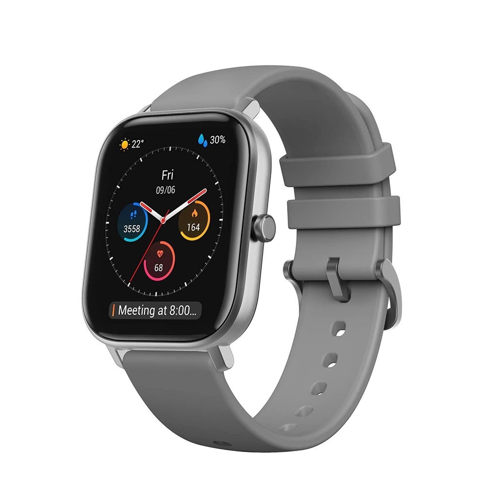 Image of Amazfit (by Xiaomi*) - GTS (43.5mm / Aluminium) GPS Bluetooth Fitness Tracker Armband (5ATM) - Lava Grey (Grau) bei Apfelkiste.ch
