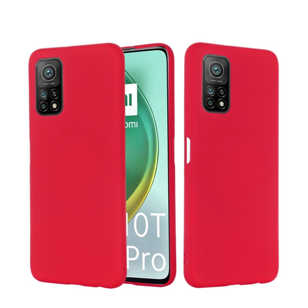 Image of Xiaomi Mi 10T Pro / Mi 10T 5G Silikon Case Hülle - Rot bei Apfelkiste.ch